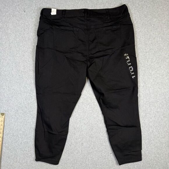 Brand New Torrid Denim Women's Size 24 Regular Button Fly Black Jeggings - Picture 10 of 10
